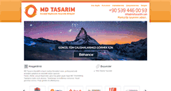 Desktop Screenshot of mdtasarim.com
