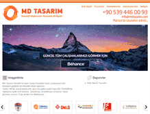 Tablet Screenshot of mdtasarim.com
